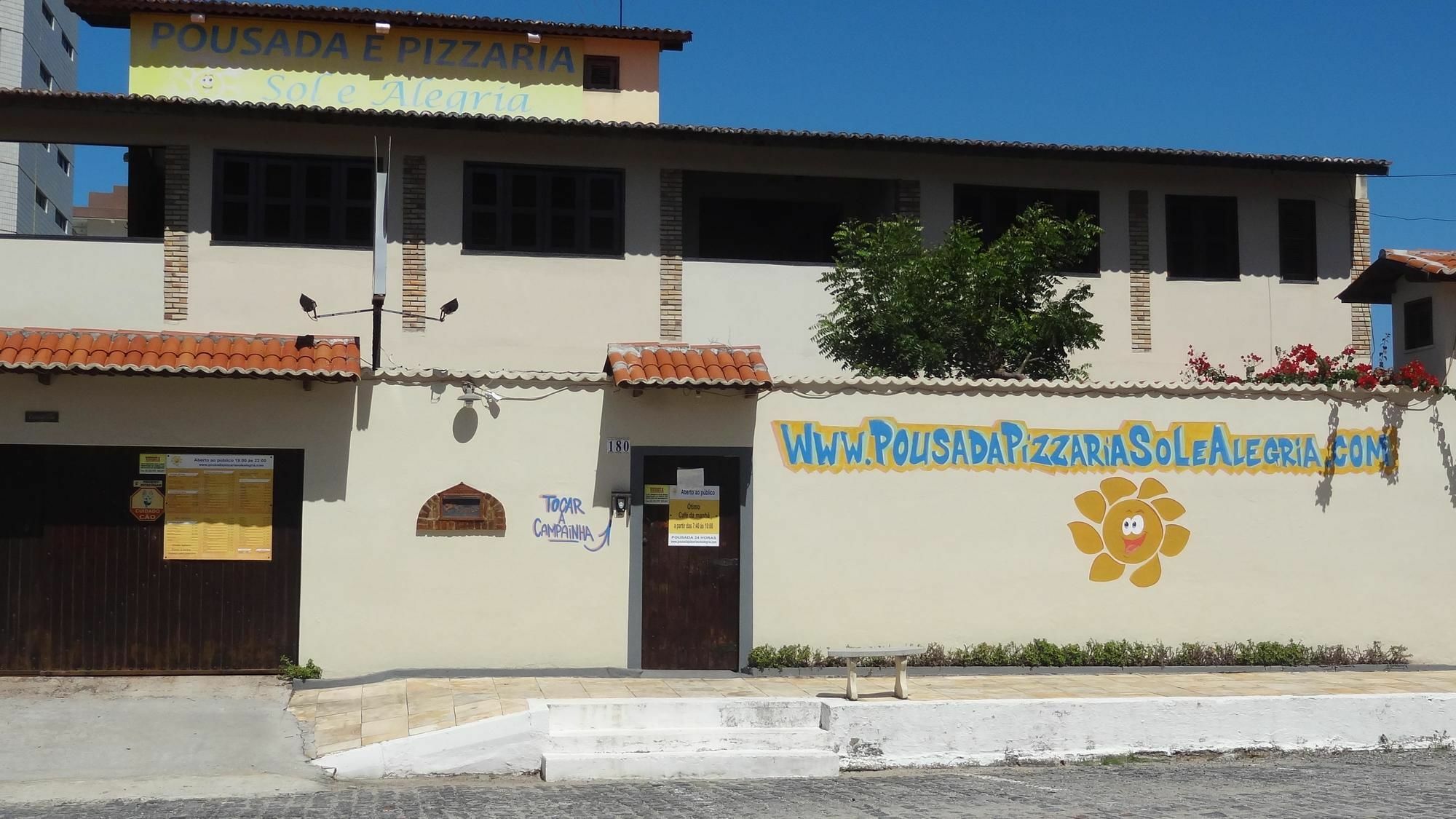 Pousada E Pizzaria Sol E Alegria Fortaleza  Extérieur photo